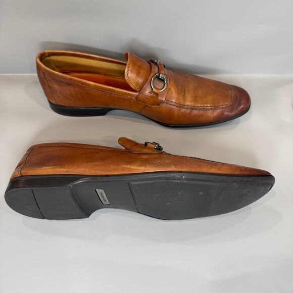 Magnanni Rafa V Water Resistant Loafer (Cognac) - Picture 3 of 9